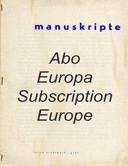 Subscription Europe